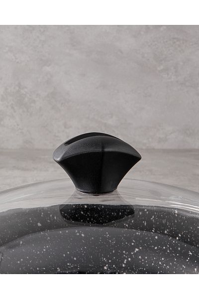 English Home Black Aluminum 3 Piece Cookware Set
