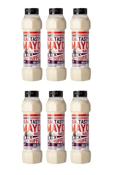 Remia Black Truffle Mayonnaise - 772,80 Gr. X 6 Pieces