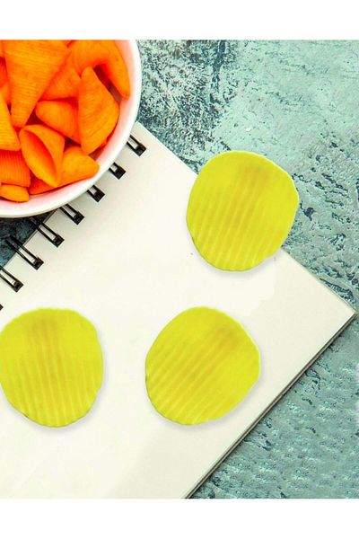 Kağıt Gemi Dükkan Round Chips Paper Clip - Clip Set