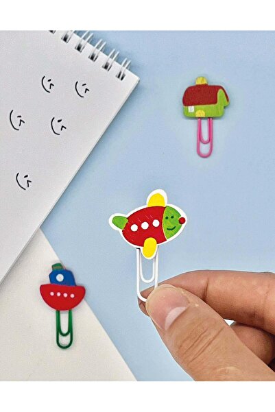 Kağıt Gemi Dükkan 3'lü Ahşap Ataş (EV-GEMİ-UÇAK)