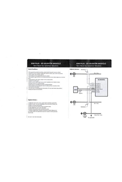 iq elektronik Ssm Plus Far Sis Selektor Modulu Sisler Uzun Sis Ayni Anda