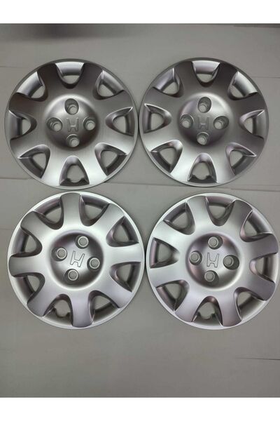 DNA 1998 Model / Honda Civic Uyumlu 14 Inch Gri Renk Plastik Jant Kapağı 4 Ad...