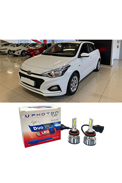 Photon Hyundai i20 Jump Led Xenon Uzun Kısa Far Ampulü H4 Duo Yeni Seri Beyaz