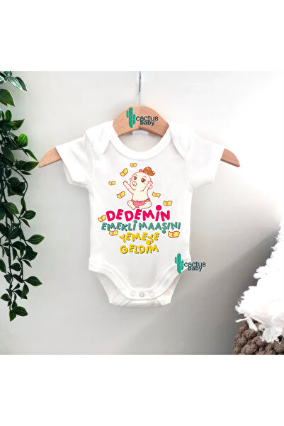 I CAME TO EAT MY GRANDFATHER'S PENSION WRITTEN IN GRANDPA's Baby Bodysuit