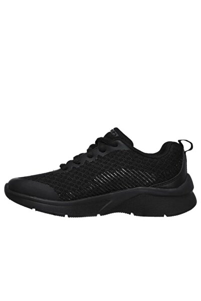 SKECHERS UNISEX KİDS' MİCROSPEC - SCHOOL FUN ÇOCUK SPOR AYAKKABI 302603L 302603L-BBK