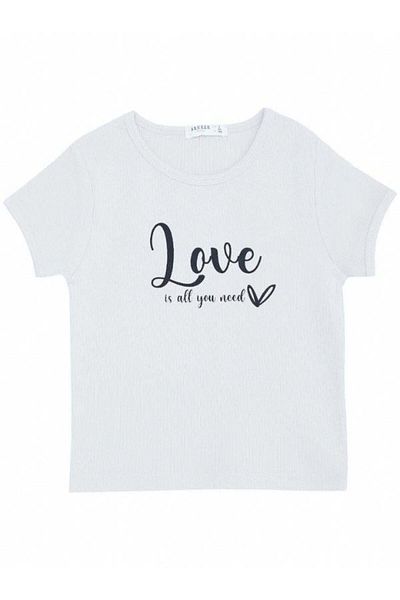 Breeze Cotton Girl's T-shirt - Love Written