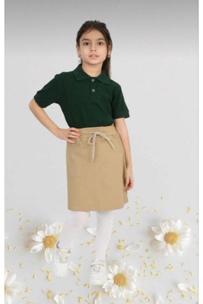 KURAFF School Outfit - Girl's Ribbed Shorts Skirt