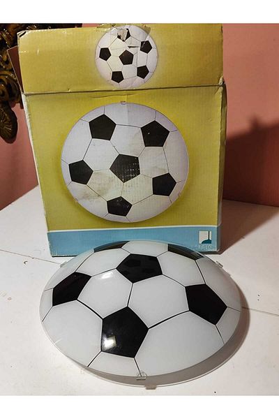 Eglo JUNIER Patterned Football Ball - Ceiling Light, Diameter: 24.5cm