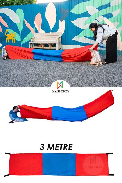 KAŞIKBEY Duyu Terapili Direnç Tüneli, Montessori Duyusal Eğitim Çocuk Oyun Tü...