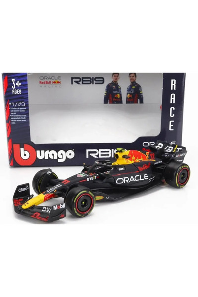 BBURAGO 1/43 Bburago 1:43 F1 2023 Redbull RB19 1 #Max Verstappen F1 Araba Modeli Koleksiyonu (RB19 1 #)