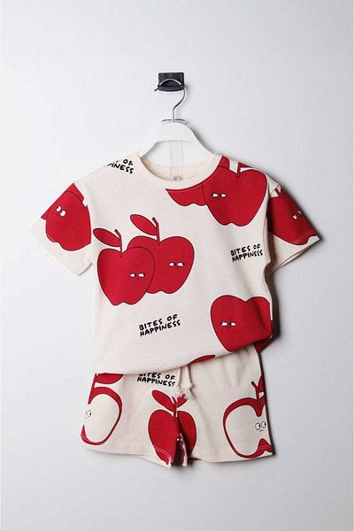 My Kids Wear Παιδικό σετ Unisex σε μπεζ χρώμα