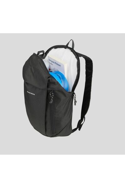 Decathlon حقيبة ظهر خارجية 10 لتر لون أسود nh Arpenaz 50.