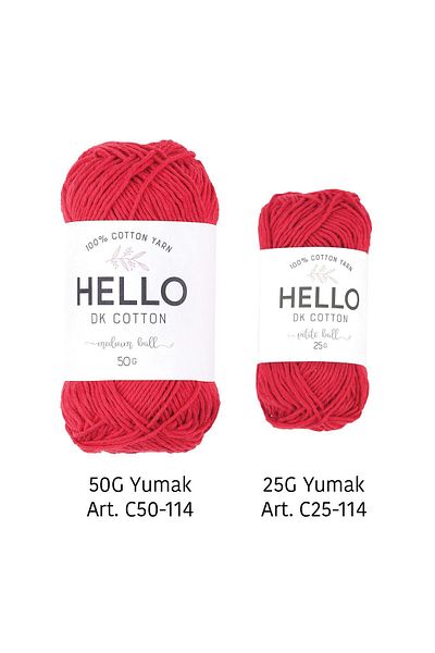 Tuva Yayıncılık Hello DK 100% Almota Yarn - 50 GR