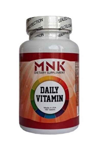 Mnk Daily Vitamın 100 Tablet Günlük Vitamin Abd