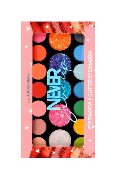 LAUOOREN Festival Göz Farı Glitterli 19'lu Makyaj Paleti