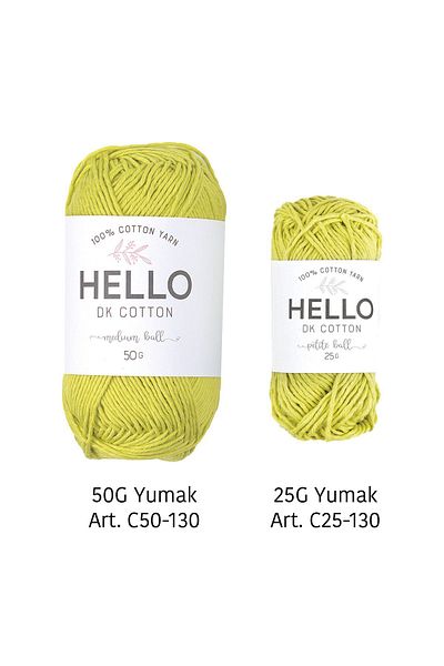 Tuva Yayıncılık Hello DK 100% Almota Yarn - 50 GR