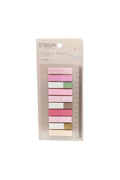 sibga tasarım Glitter Transparent Colored Postit Post-it Post ItBookmark Bookmark Postit Sticker Note Paper 200 Sheets
