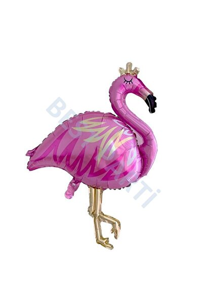 BEST PARTİ DOĞUM GÜNÜ PARTİ SÜSLERİ بالون فلامينجو على شكل حيوان - 110x51 سم