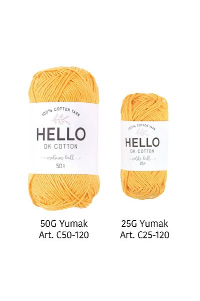 Tuva Yayıncılık Hello DK 100% Almota Yarn - 50 GR