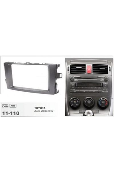 Cadence Light Gray Toyota Corolla - Double Tape Frame