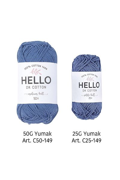 Tuva Yayıncılık Hello DK 100% Almota Yarn - 50 GR