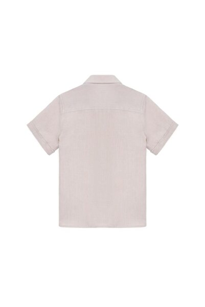 U.S. Polo Assn. Cămașă pentru băiat - aspect in, 100% bumbac, mânecă scurtă, bleumarin alb albastru deschis culoare piatră, 3-13 ani