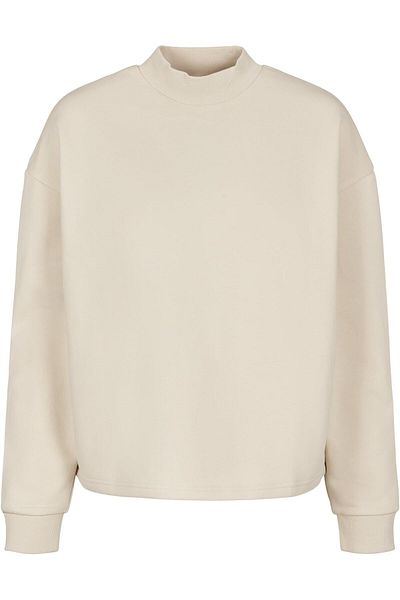 Urban Classics Damen Ladies Oversized High Neck Crew