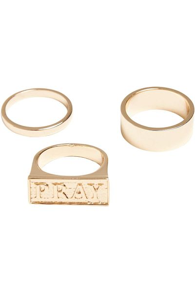 Mister Tee Unisex Gebetsring-Set