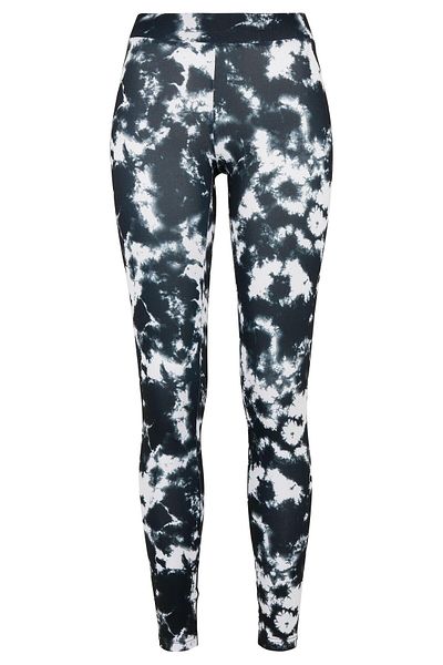 Urban Classics Damen Leggings mit Blumenmuster