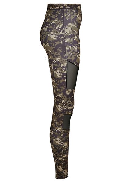 Urban Classics Damen Ladies Camo Tech Mesh Leggings