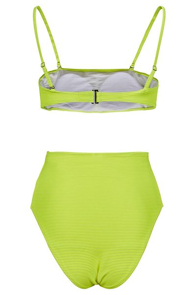 Urban Classics Damen Ladies High Waist Bandeau Bikini
