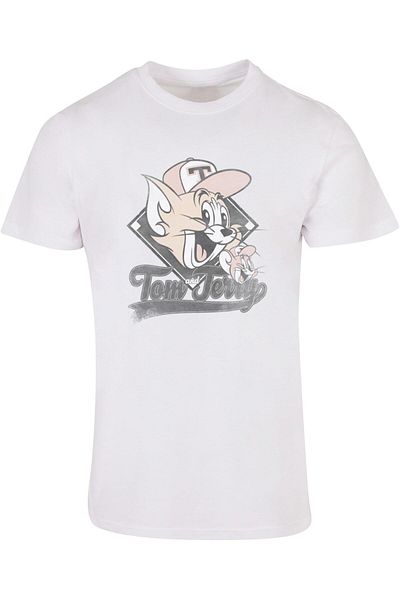 ABSOLUTE CULT Herren Tom und Jerry - Baseball Caps T-Shirt