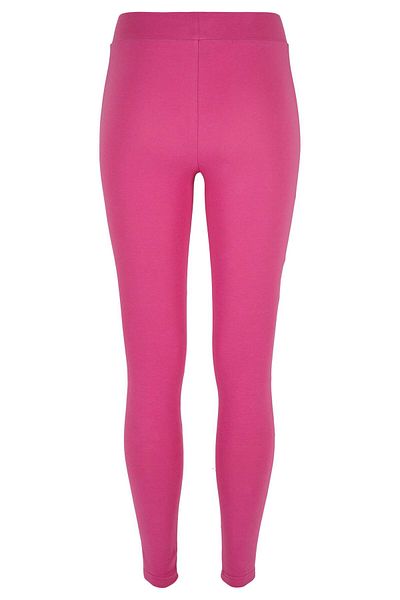 Urban Classics Damen Leggings mit Spitzeneinsatz