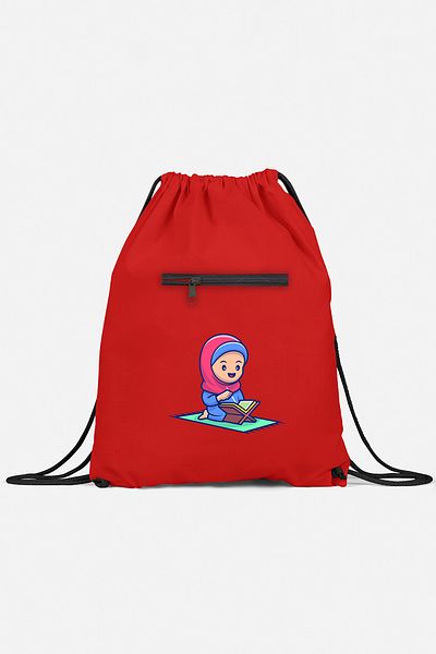 herotasarım Girl's Sports Backpack - Quran Reading Model BLL4453