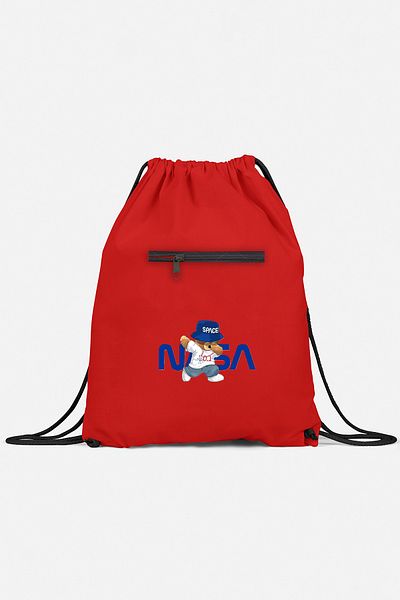 herotasarım Αθλητικό σακίδιο πλάτης Nasa Teddy Bear - Bll4491