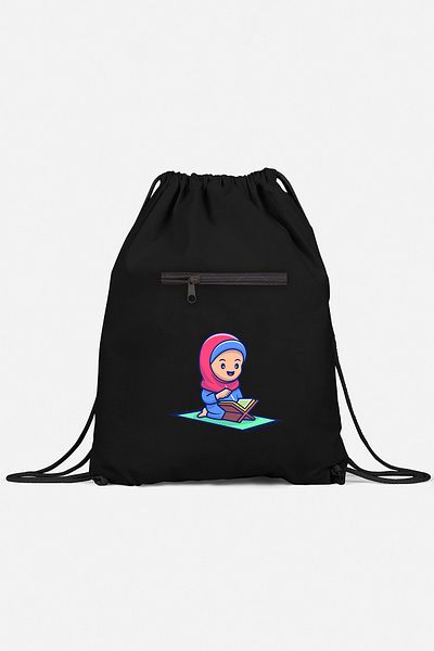 herotasarım Girl's Sports Backpack - Quran Reading Model BLL4453