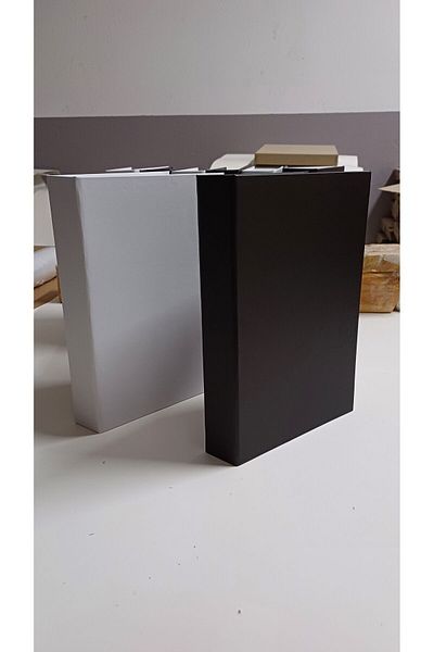 herseystore Black and White Decorative Book Box Set