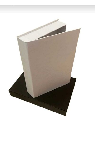 herseystore Black and White Decorative Book Box Set