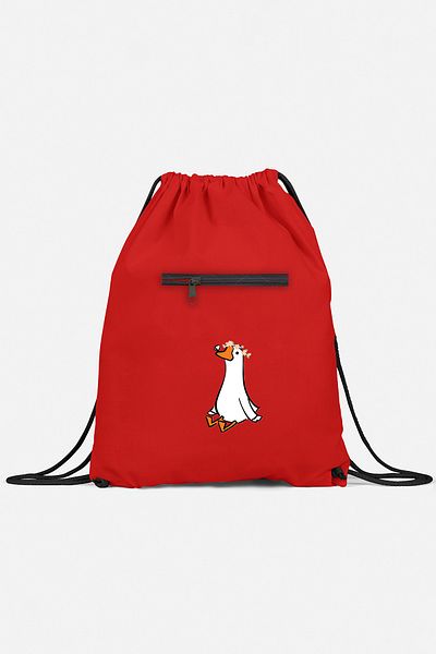 herotasarım Happy Duck Backpack για Αθλητισμό - bll4466