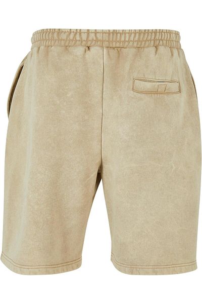 Urban Classics Herren Sweatshorts mit schwerem Stonewashed-Muster