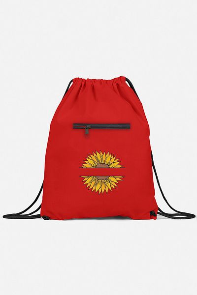 herotasarım Sports Style Sunflower Backpack - bll4613