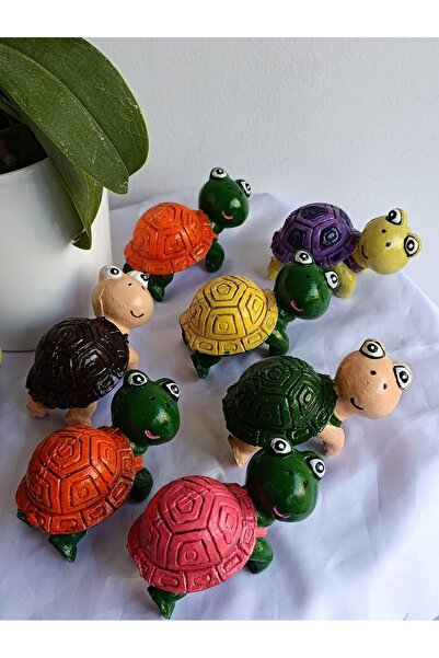 Genel Markalar Dekoratif Saksı Süsü Kaplumbağa