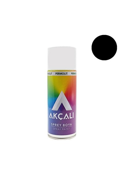 Akçalı AKÇALI SPREY BOYA 400 ML. (326) -PARLAK SİYAH