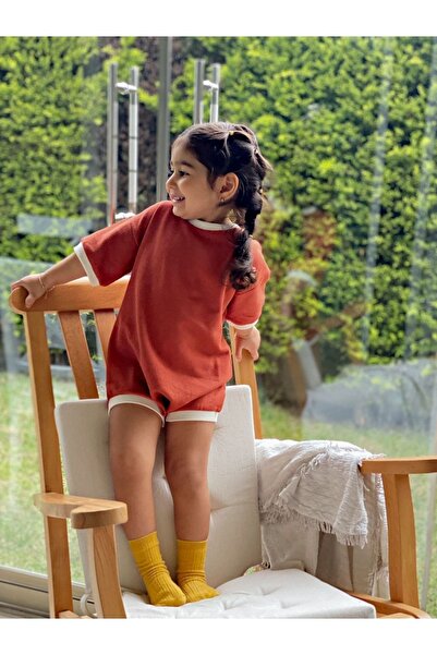 EYC BABY Waffle Baby & Kids Oversize Jumpsuit