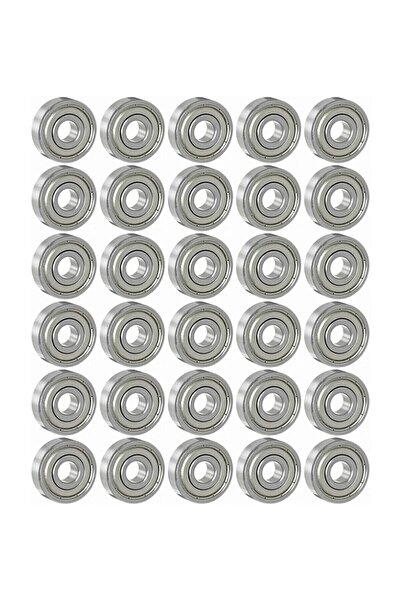 Dünya Magnet 625zz Rulman, Metal Mühürlü, 30 Adet, Çok Amaçlı 625zz Bilye Rul...