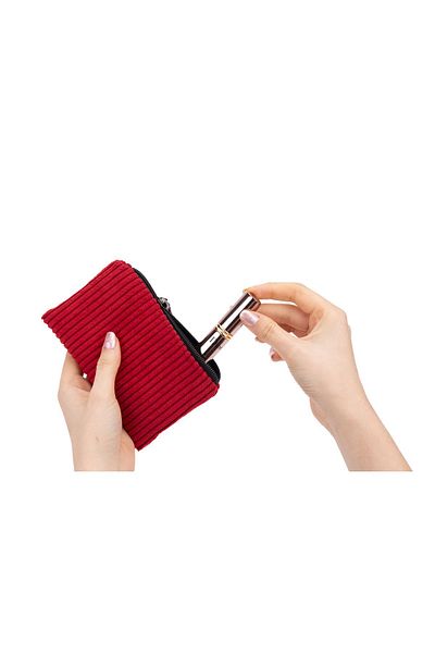 Aftaries Stylish Handmade Corduroy Hand Wallet, Coin Purse