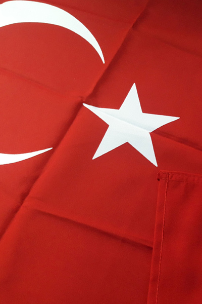 Pencere Bayrak 100x150 cm Alpaka Kumaş Türk Bayrağı