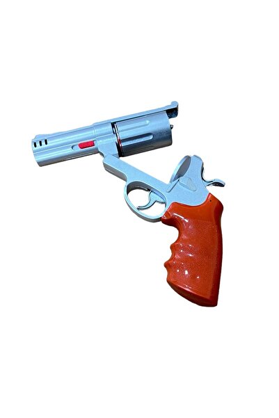 SIFIR312 Kutulu Metal Oyuncak Kovboy Tabancası - 18 Adet Mantar Kapsül Hediyeli