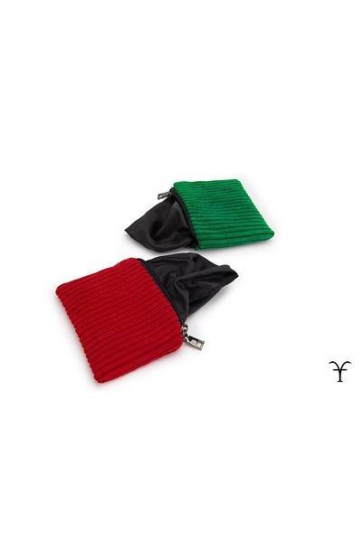 Aftaries Handmade corduroy coin purse, Mini Wallet