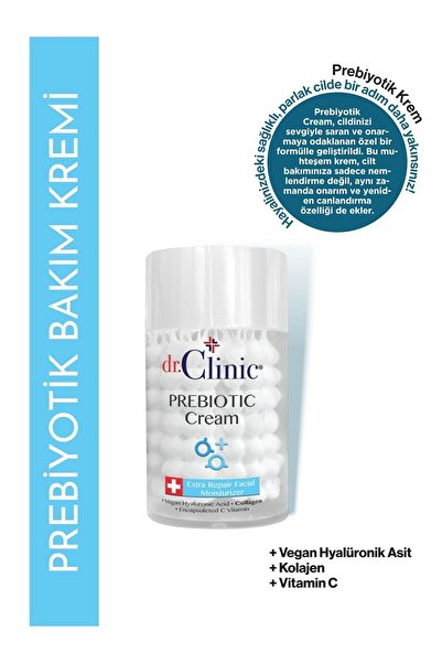 Dr. Clinic Prebiotic Cilt Bakım Kremi 100 ml